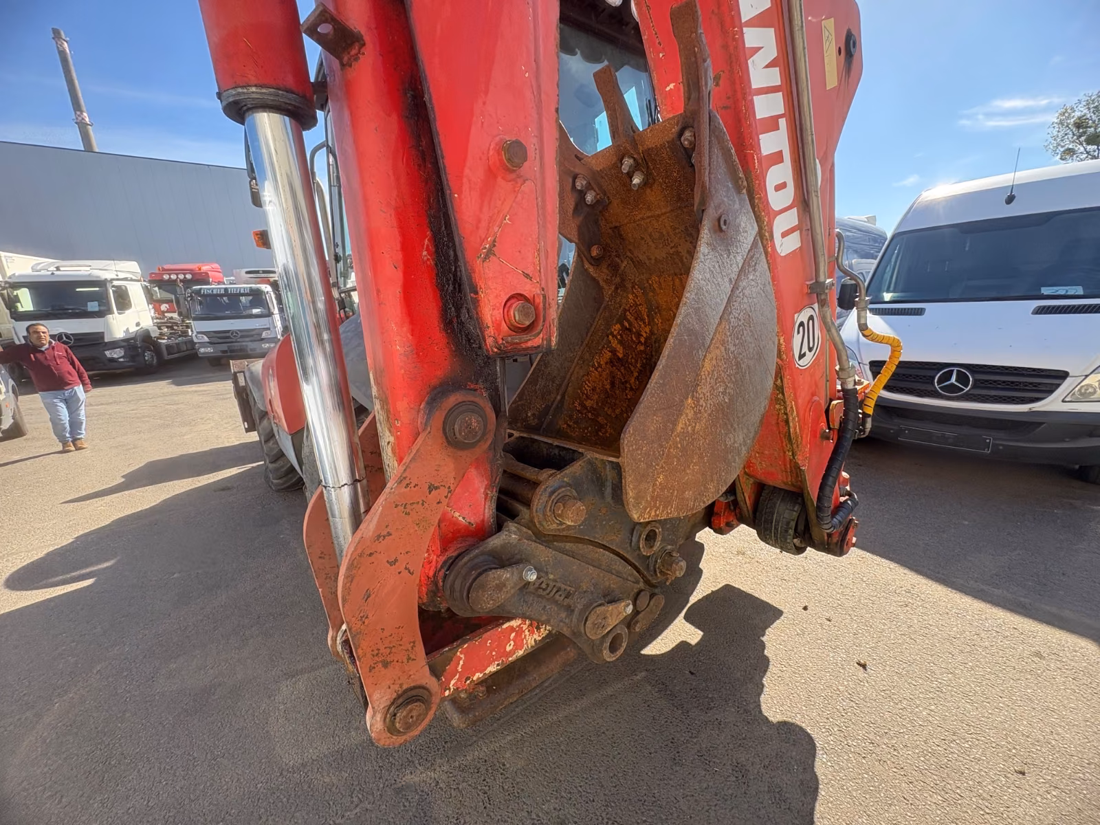 2005 Manitou MLB, 8 283 mth, dovoz Skladem v EU — foto 9 z 12