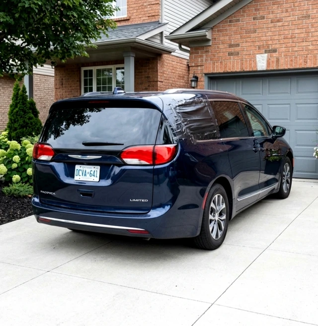 2017 Chrysler Pacifica, 310 000 km, dovoz Kanada — foto 5 z 5