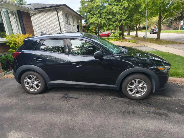 2019 Mazda Cx3, černá, 112 521 km, dovoz Kanada — foto 4 z 5