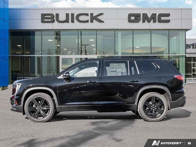 2026 GMC Acadia Elevation AWD Elevation, černá, 6 081 km, dovoz Kanada — foto 3 z 20