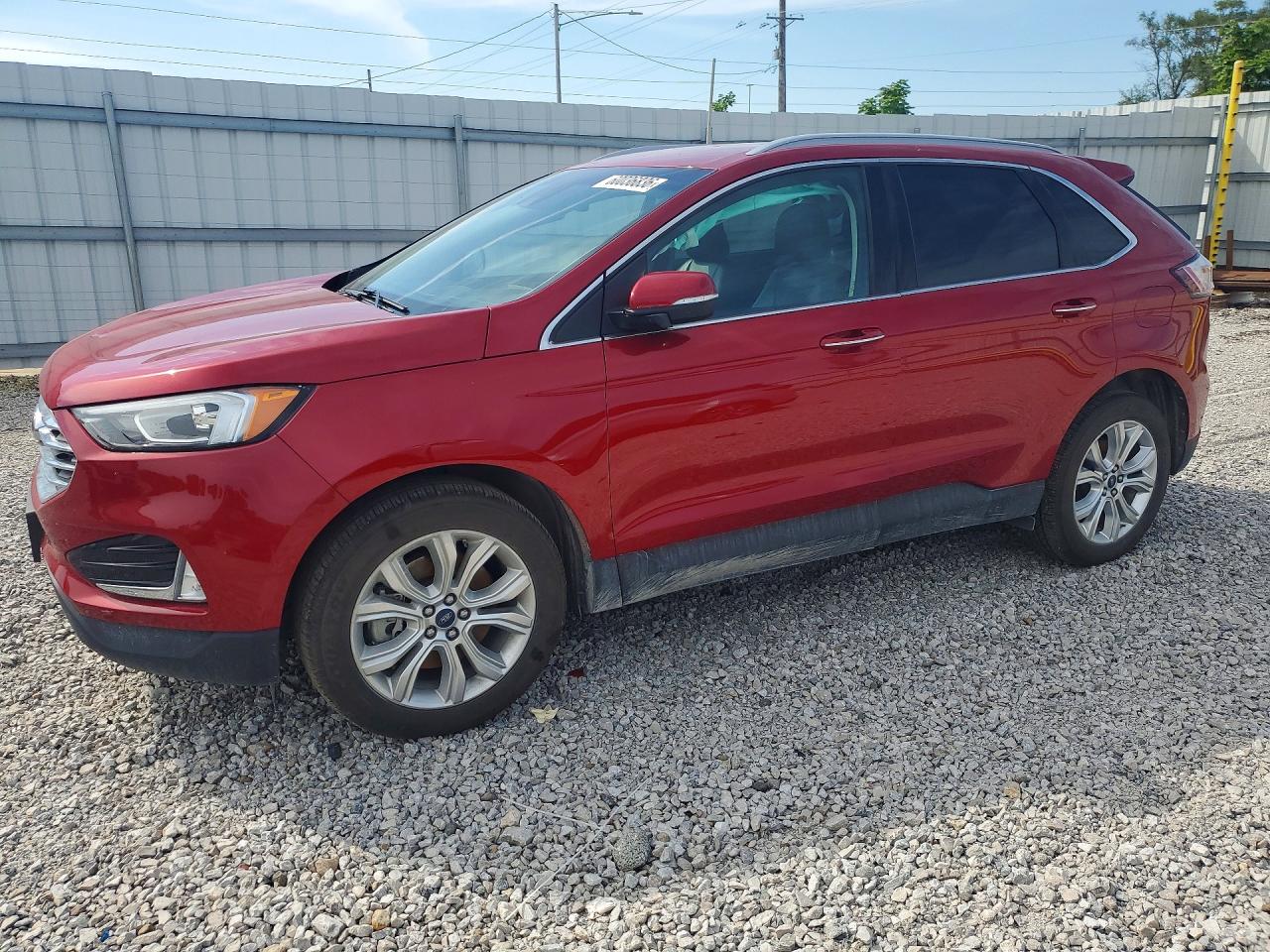 2020 Ford EDGE TITANIUM, MAROON, 98 480 km, dovoz USA — foto 1 2020 Ford EDGE TITANIUM, MAROON, 98 480 km, dovoz USA — foto 1
