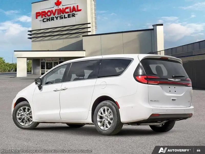 2026 Chrysler Pacifica Select AWD, bílá, 11 077 km, dovoz Kanada — foto 4 z 12