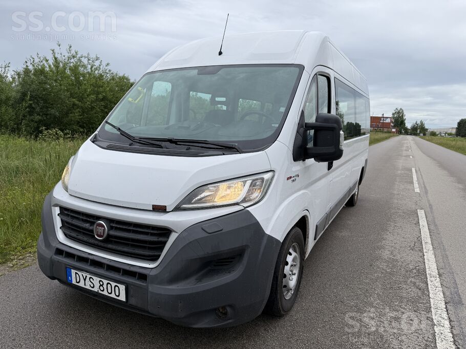 2017 Fiat Ducato, 296 000 km, Lotyšsko — foto 1