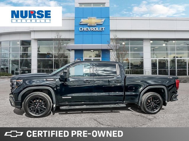 2024 GMC Sierra 1500 Elevation, černá, 40 827 km, dovoz Kanada — foto 2 z 20