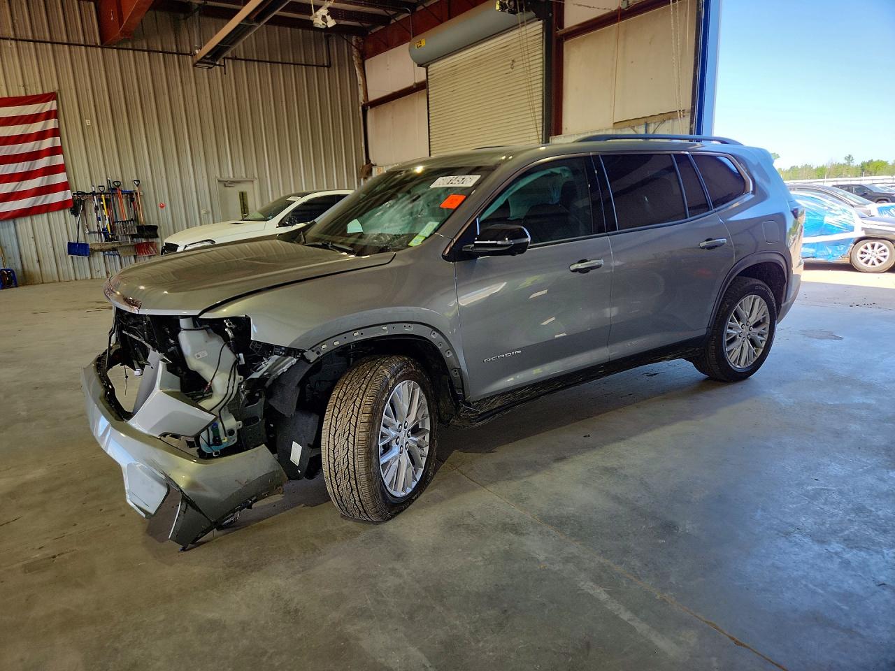 2026 GMC ACADIA ELEVATION, šedá, 418 km, dovoz USA — foto 1