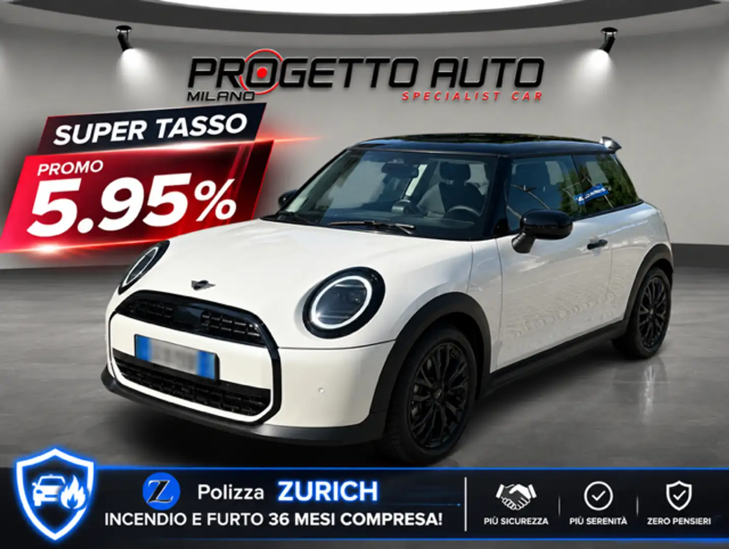 2025 MINI Cooper C, 9 999 km, Itálie — foto 1