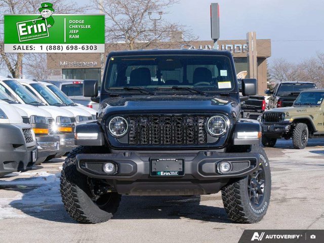 2026 Jeep Gladiator Willys, černá, dovoz Kanada — foto 2 z 5