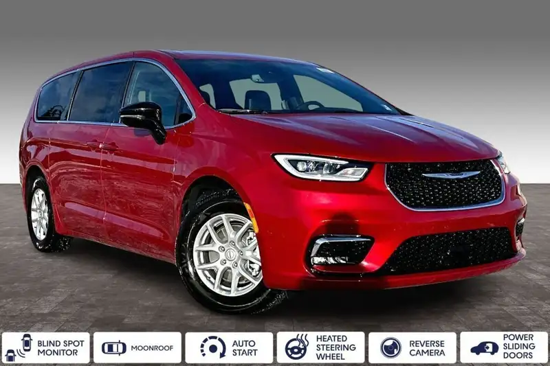 2026 Chrysler Pacifica Select, červená, 0 km, dovoz Kanada — foto 2 z 12