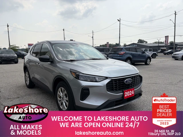 2024 Ford Escape Active, šedá, 64 456 km, dovoz Kanada — foto 3 z 9