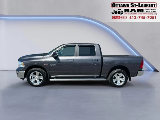 2017 RAM 1500 SLT PLUS, šedá, 187 628 km, dovoz Kanada — foto 3 z 19