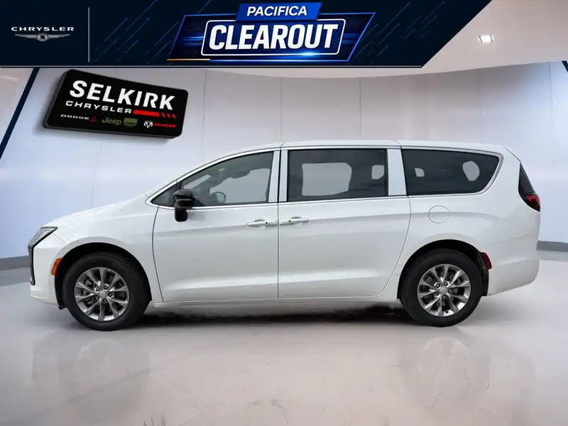 2027 Chrysler Pacifica Select, bílá, 0 km, dovoz Kanada — foto 3 z 12