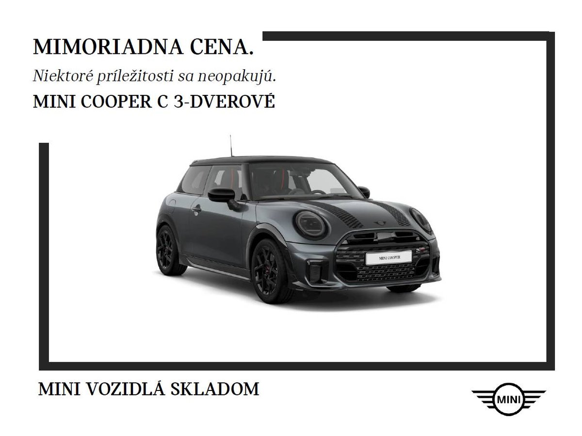 2024 MINI Cooper, 0 km, Slovensko — foto 1
