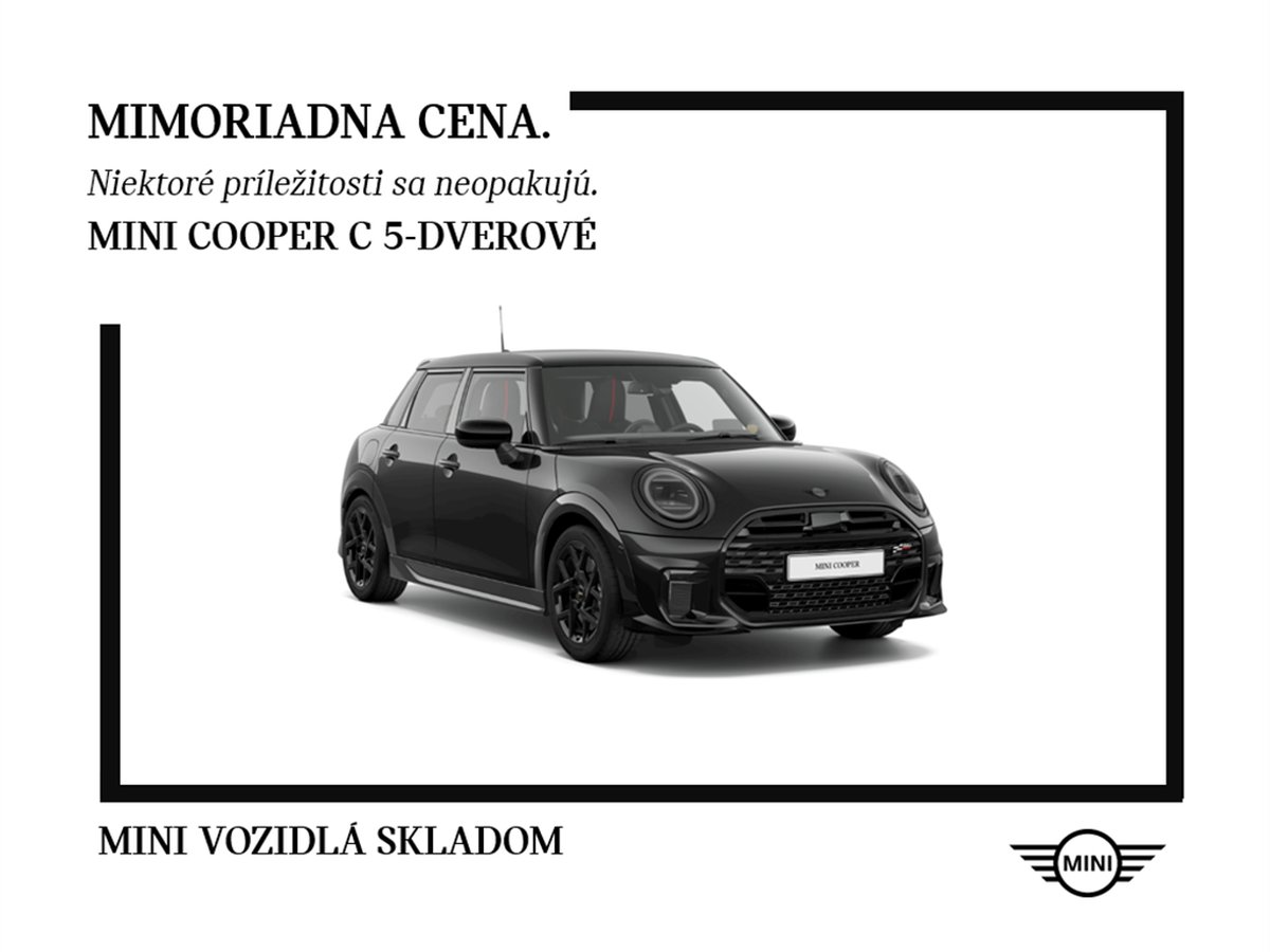 2025 MINI Cooper, Slovensko — foto 1