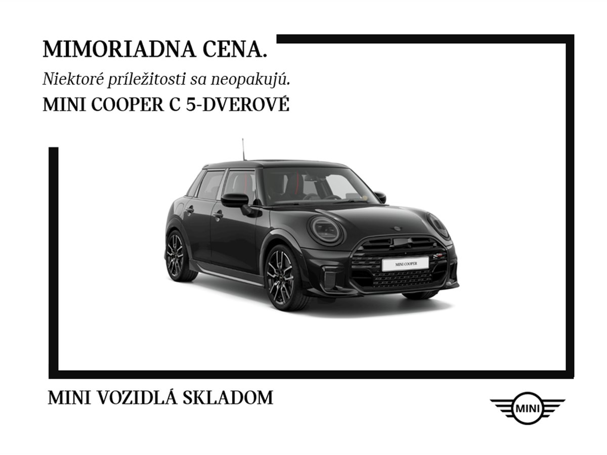 2025 MINI Cooper, Slovensko — foto 1