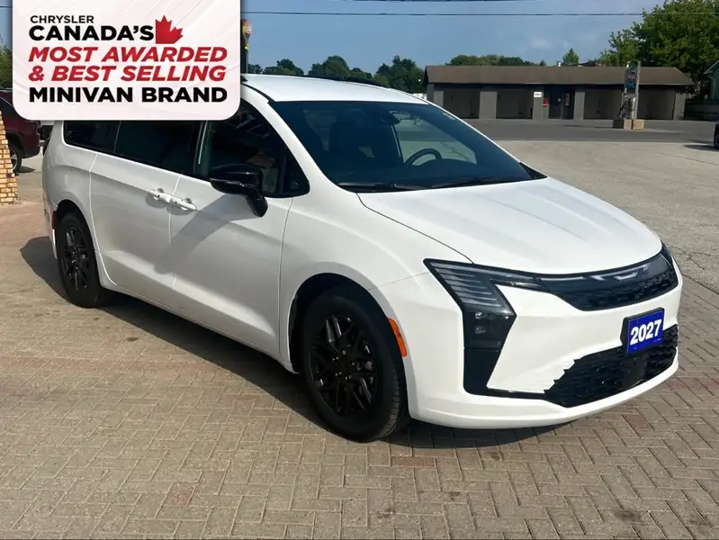 2027 Chrysler Pacifica Select, bílá, 35 km, dovoz Kanada — foto 8 z 12