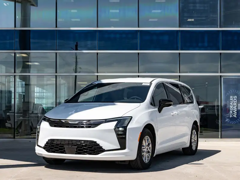 2027 Chrysler Pacifica Select, bílá, dovoz Kanada — foto 2 z 12