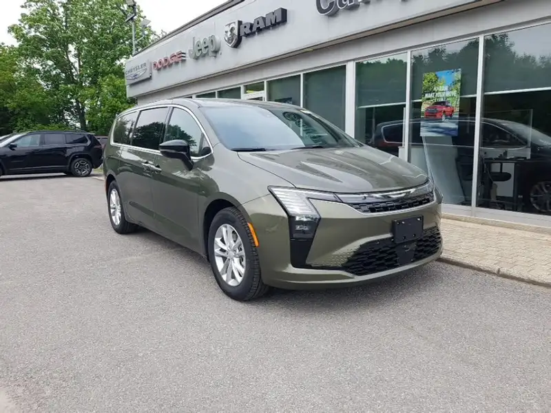 2027 Chrysler Pacifica Select, zelená, 21 km, dovoz Kanada — foto 3 z 12