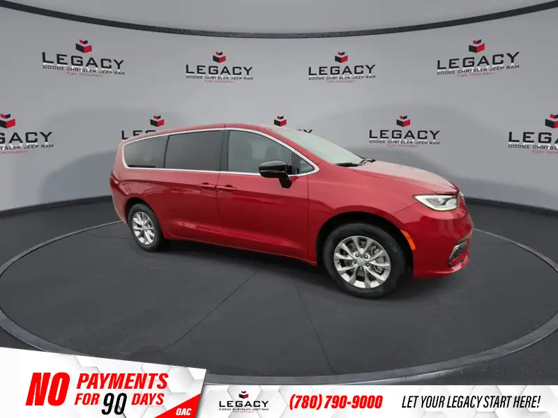 2026 Chrysler Pacifica Select AWD, červená, dovoz Kanada — foto 2 z 12