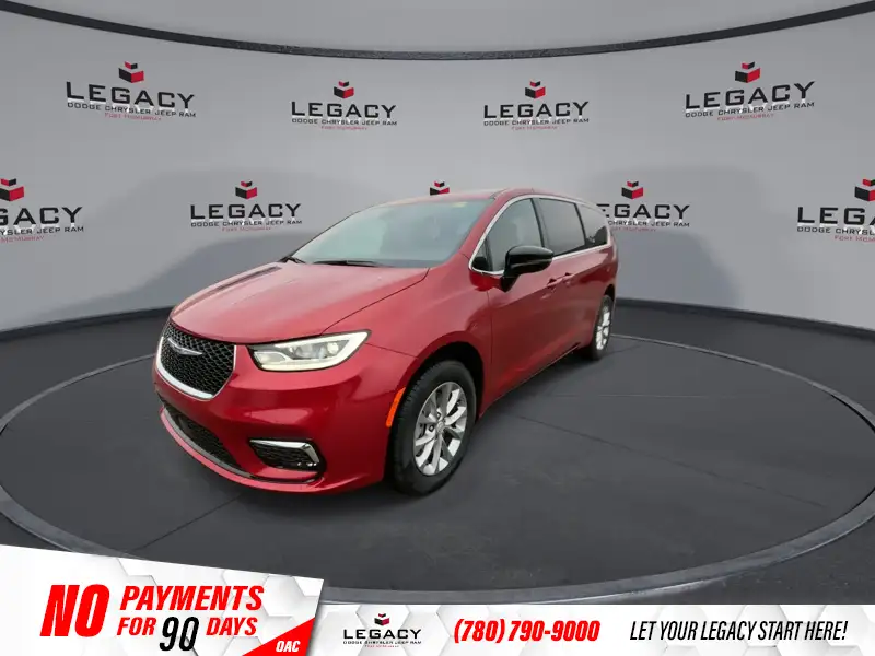 2026 Chrysler Pacifica Select AWD, červená, dovoz Kanada — foto 4 z 12