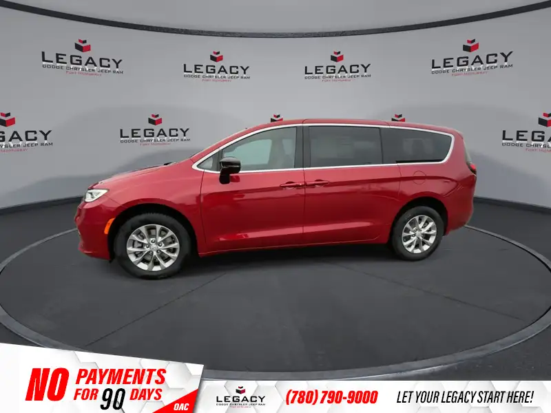 2026 Chrysler Pacifica Select AWD, červená, dovoz Kanada — foto 5 z 12