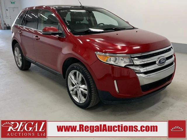 2014 Ford Edge LIMITED, červená, 157 134 km, dovoz Kanada — foto 2 z 5