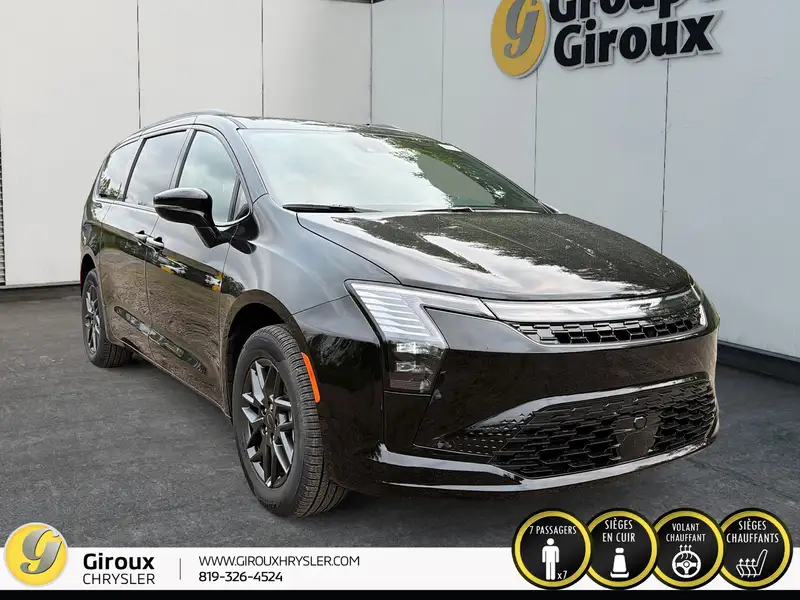 2027 Chrysler Pacifica Select AWD, černá, 0 km, dovoz Kanada — foto 3 z 12