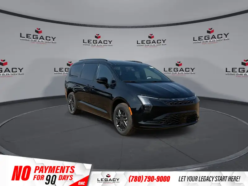 2027 Chrysler Pacifica Select AWD, černá, dovoz Kanada — foto 2 z 12