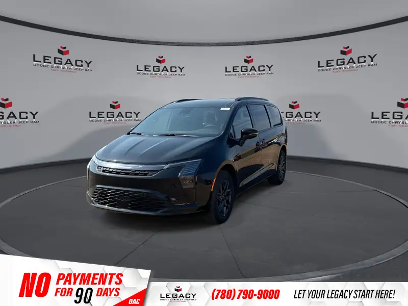 2027 Chrysler Pacifica Select AWD, černá, dovoz Kanada — foto 4 z 12