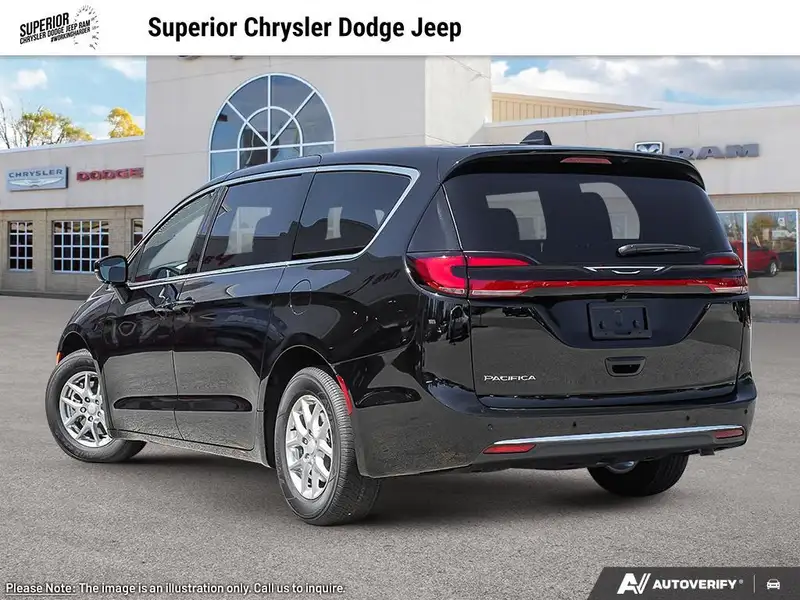 2027 Chrysler Pacifica Select AWD, černá, dovoz Kanada — foto 4 z 12