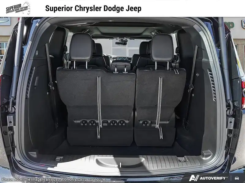 2027 Chrysler Pacifica Select AWD, černá, dovoz Kanada — foto 7 z 12