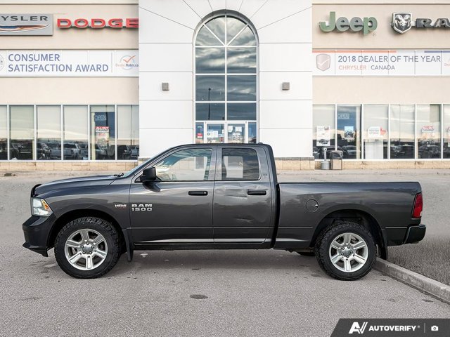 2018 RAM 1500 Express, šedá, 185 048 km, dovoz Kanada — foto 2 z 20