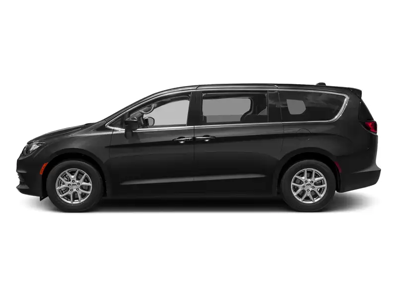 2017 Chrysler Pacifica Touring, černá, 104 807 km, dovoz Kanada — foto 3 z 11