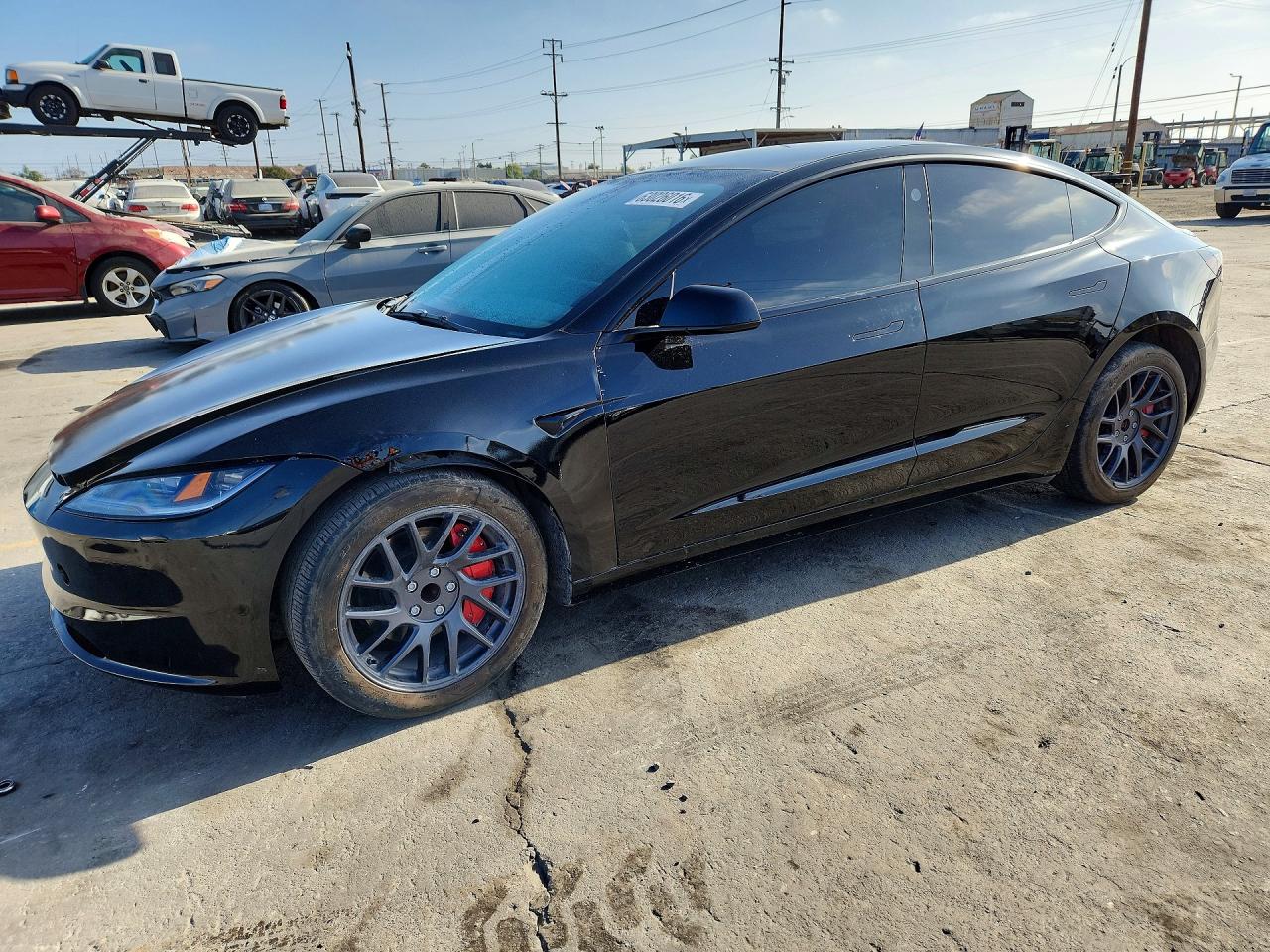 2025 Tesla MODEL 3, černá, 52 844 km, dovoz USA — foto 1