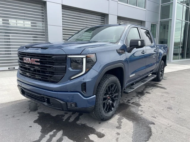 2026 GMC Sierra 1500 Elevation, modrá, 7 km, dovoz Kanada — foto 4 z 20