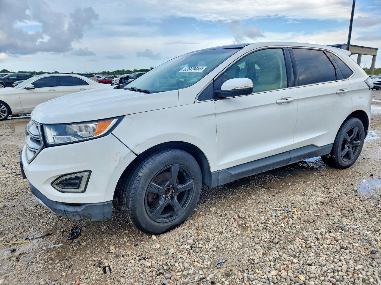 2016 Ford EDGE SEL, bílá, 79 608 km, dovoz USA — foto 1 2016 Ford EDGE SEL, bílá, 79 608 km, dovoz USA — foto 1