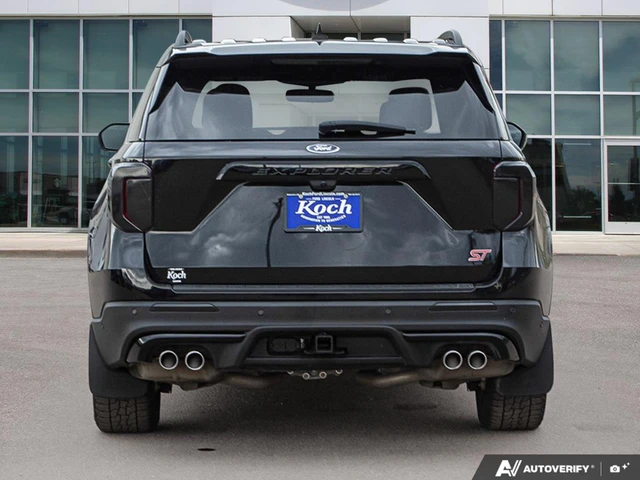 2021 Ford Explorer ST, černá, 107 337 km, dovoz Kanada — foto 5 z 19