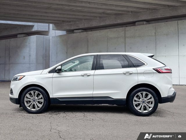 2022 Ford Edge Titanium, bílá, 84 268 km, dovoz Kanada — foto 4 z 20