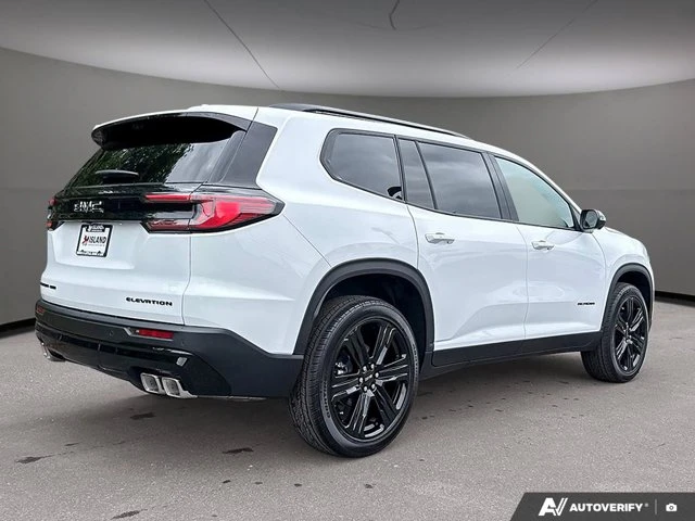 2026 GMC Acadia Elevation, bílá, 15 km, dovoz Kanada — foto 5 z 20