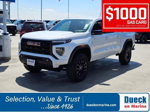 2026 GMC Canyon Elevation, bílá, 4 km, dovoz Kanada — foto 4 z 5
