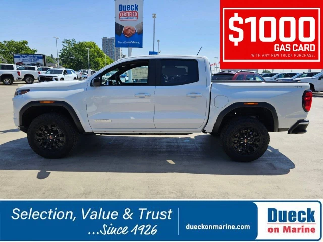 2026 GMC Canyon Elevation, bílá, 4 km, dovoz Kanada — foto 5 z 5