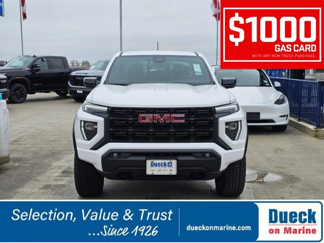 2026 GMC Canyon Elevation, bílá, 12 km, dovoz Kanada — foto 3 z 5