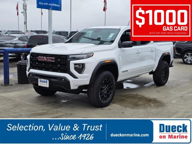 2026 GMC Canyon Elevation, bílá, 12 km, dovoz Kanada — foto 4 z 5