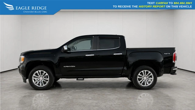 2017 GMC Canyon SLT, černá, 162 013 km, dovoz Kanada — foto 3 z 5