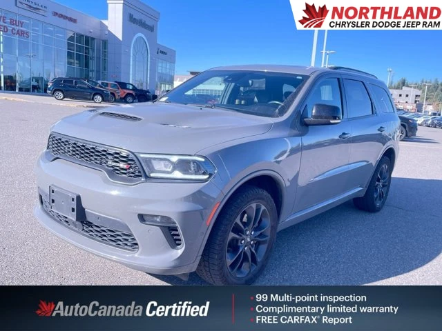 2023 Dodge Durango GT Plus, šedá, 45 547 km, dovoz Kanada — foto 1 z 16 2023 Dodge Durango GT Plus, šedá, 45 547 km, dovoz Kanada — foto 1 z 16