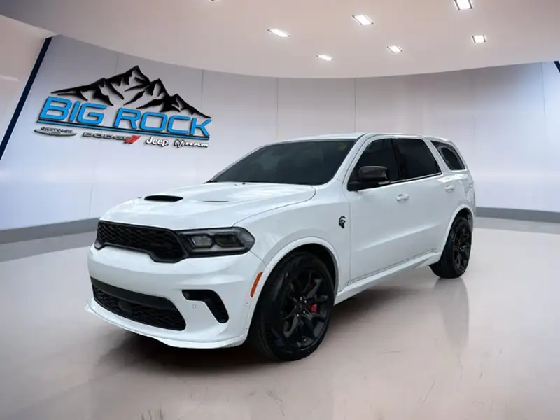 2024 Dodge Durango Srt Hellcat Premium, bílá, 1 395 km, dovoz Kanada — foto 3 z 12