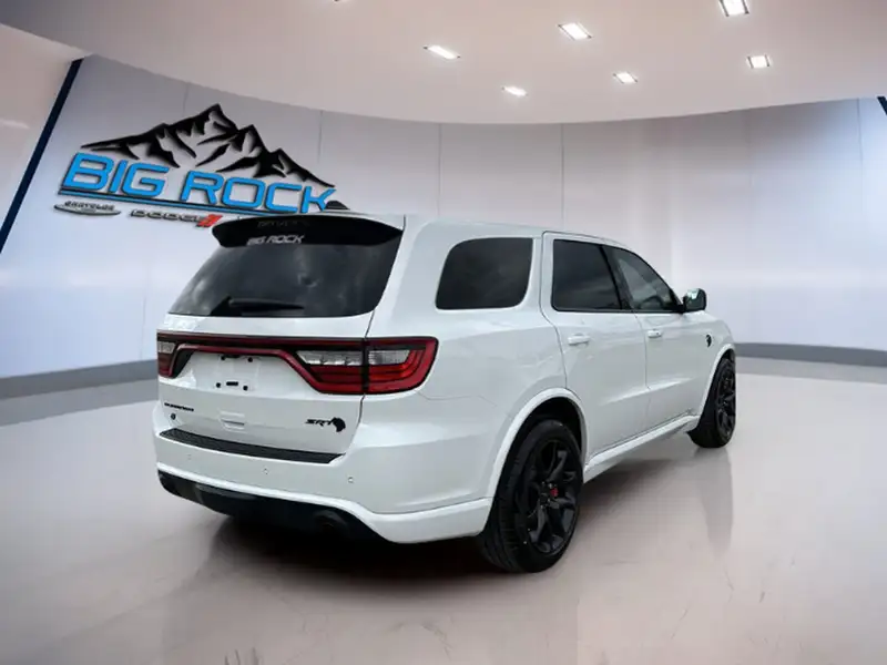 2024 Dodge Durango Srt Hellcat Premium, bílá, 1 395 km, dovoz Kanada — foto 8 z 12