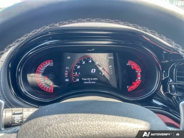 2024 Dodge Durango SRT Hellcat Premium, šedá, 47 002 km, dovoz Kanada — foto 11 z 20