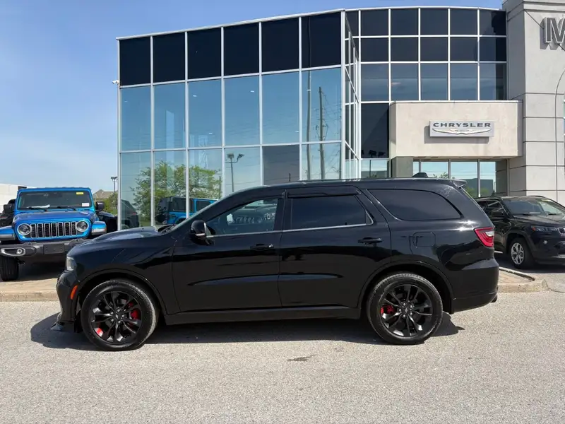 2022 Dodge Durango GT AWD, černá, 99 485 km, dovoz Kanada — foto 2 z 12