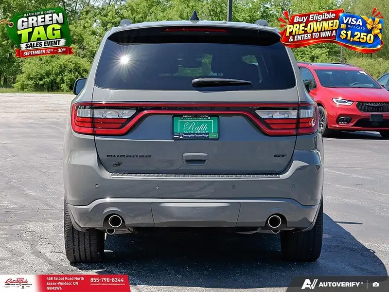 2024 Dodge Durango GT, šedá, 37 591 km, dovoz Kanada — foto 7 z 12