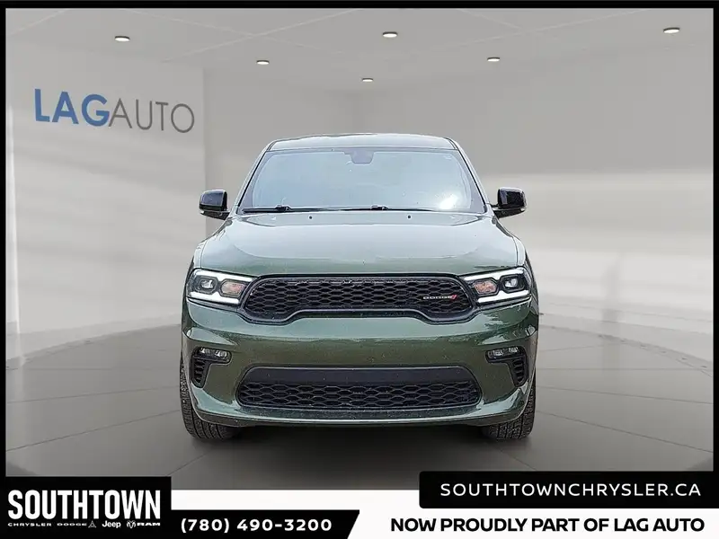 2021 Dodge Durango GT, zelená, 126 501 km, dovoz Kanada — foto 2 z 12
